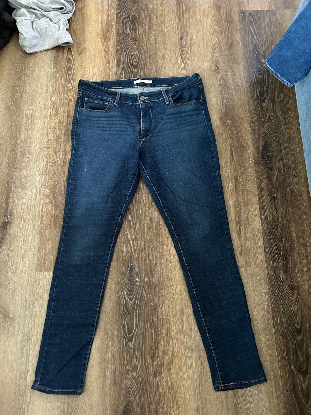 Levi's Dark Indigo Skinny Jeans